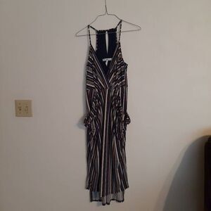 BCBGeneration xs striped dress with pockets